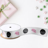 Hartelijk dank voor uw zakelijke Sjabloon Aangepas Satijnen Lint