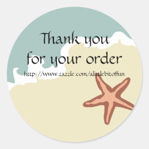 Hartelijk dank voor uw zakelijke Sticker