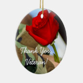 Hartelijk dank voor Veteran Ornament (Rechts)