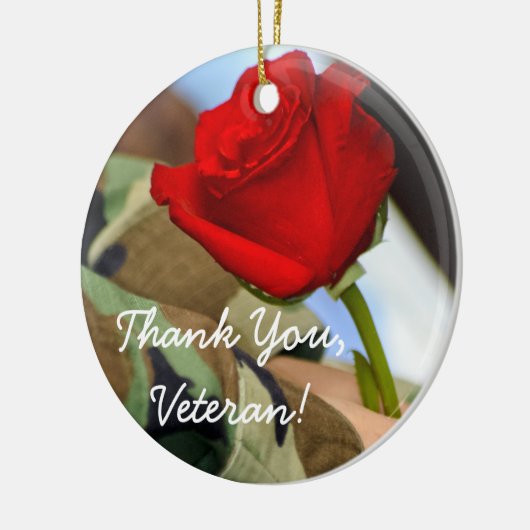 Hartelijk dank voor Veteran Ornament (Links)