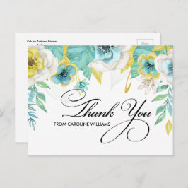 Hartelijk dank Vrijgezellenfeest Aangepaste Briefk Briefkaart