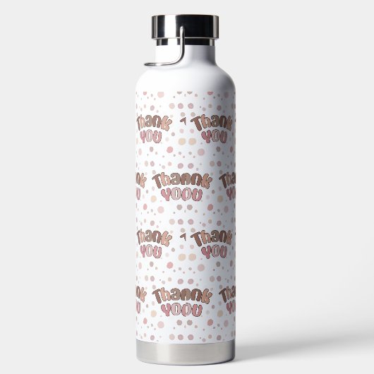 Hartelijk dank waterfles (Rechts)