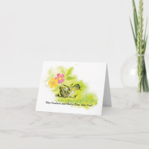 Hartelijk dank, Wenskaart, 4 x 5,6 inch Bedankkaart