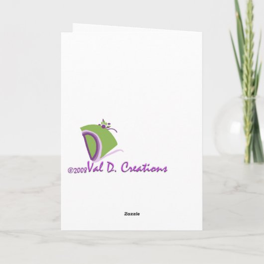 Hartelijk dank, wenskaart bedankkaart (Achterkant)