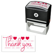 Hartelijk dank  zelfinktende stempel (In situ)