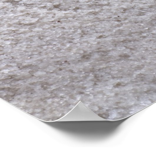 Hartelijk gedraaid in zand bij Beach w Starfish Sj Poster (Hoek)