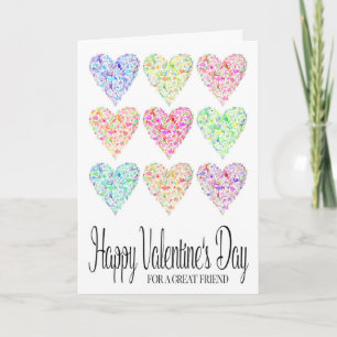 Hartelijk gefeliciteerd Happy Valentine's Day Frie Kaart