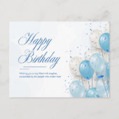 Hartelijk gefeliciteerd met je verjaardag  briefkaart (Voorkant)