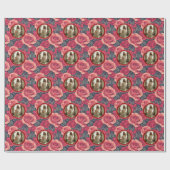 Hartelijk gefeliciteerd met je verjaardag cadeaupapier (Vlak)