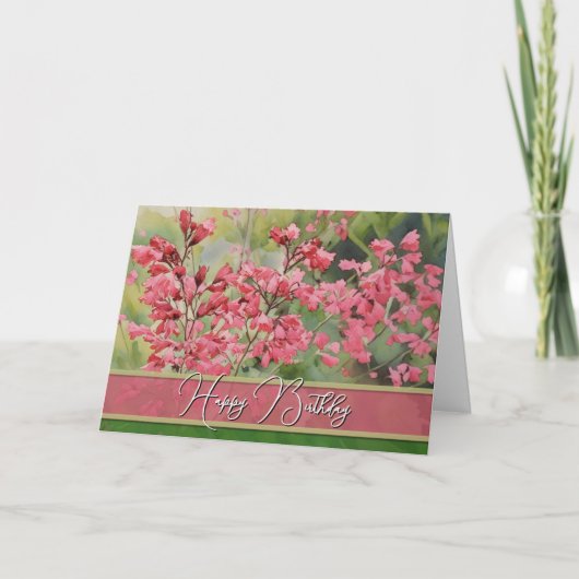 Hartelijk Gefeliciteerd met je Verjaardag - Kaart (Voorkant)