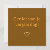 Hartelijk gefeliciteerd, sweet owl kaart (Achterkant)