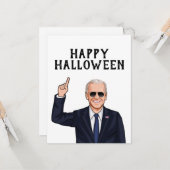HARTELIJK GEFELICITEERD VAN JOE BIDEN KAART (Voorkant / Achterkant in situ)