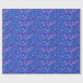 Hartelijk liefde Valentijnse papieren inktpatroon Cadeaupapier (Vlak)