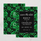 Hartelijk Overvloedige Elegante Bruiloft Save The Date (Voorkant / Achterkant)