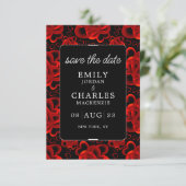Hartelijk Overvloedige Elegante Bruiloft Save The Date (Staand voorkant)