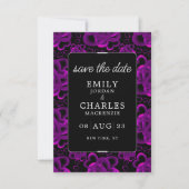 Hartelijk Overvloedige Elegante Bruiloft Save The Date (Voorkant)
