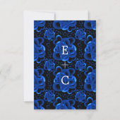 Hartelijk Overvloedige Elegante Bruiloft Save The Date (Achterkant)
