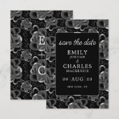 Hartelijk Overvloedige Elegante Bruiloft Save The Date (Voorkant / Achterkant)