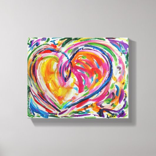 Hartelijk schilderwerk voor schilderkunst canvas afdruk (Voorkant)