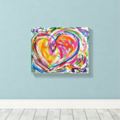 Hartelijk schilderwerk voor schilderkunst canvas afdruk (Insitu (Houten vloer))