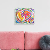 Hartelijk schilderwerk voor schilderkunst canvas afdruk (Insitu (Woonkamer))