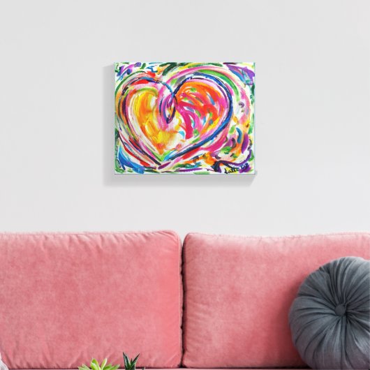 Hartelijk schilderwerk voor schilderkunst canvas afdruk (Insitu (Woonkamer))