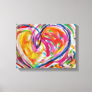 Hartelijk schilderwerk voor schilderkunst canvas afdruk
