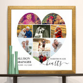 Hartelijk vormgegeven 9 Foto Collage Forever in on Poster