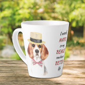Hartelijk werk voor mijn beagle latte mok