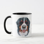 Hartelijk werk voor mijn Bernese Mountain Dog Mok (Links)
