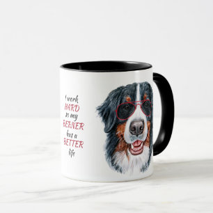Hartelijk werk voor mijn Bernese Mountain Dog Mok