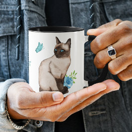 Hartelijk werk voor mijn Siamese Cat-Mok Mok