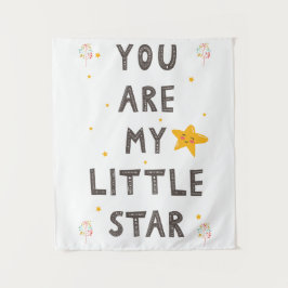 Hartelijke berichten voor ouders en kinderen wandkleed