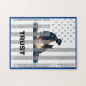 Hartelijke connectie: Heroes & Dogs Legpuzzel (Horizontaal)