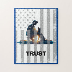 Hartelijke connectie: Heroes & Dogs Legpuzzel