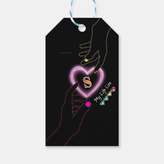 Hartelijke connecties: Samen in woorden. Cadeaulabel (Voorkant)