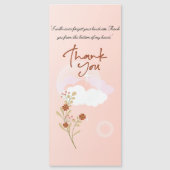 "Hartelijke dank kaart" (Voorkant)