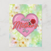 Hartelijke Elegante Moederdag Design Briefkaart (Voorkant)
