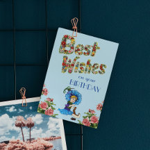 Hartelijke felicitaties met je verjaardag Wilde bl