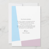 Hartelijke foto bruiloft dank je kaart (Achterkant)