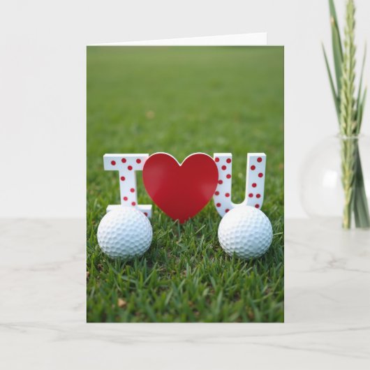 Hartelijke Golfbaankaart Kaart (Voorkant)