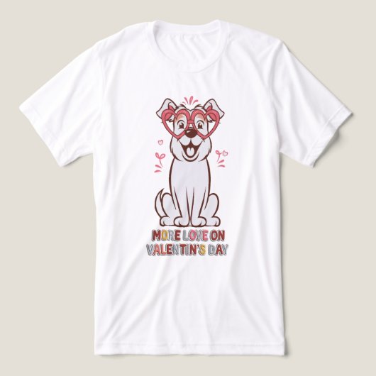 Hartelijke Harmonie Tri-Blend Shirt (Design voorkant)