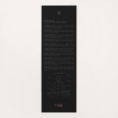 Hartelijke Harmony Anahata Hart Chakra Yogamat (Achterkant)