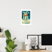 Hartelijke kerstgroet poster (Thuiskantoor)