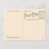 Hartelijke kerstgroeten, Douglas tartan Feestdagenkaart (Achterkant)