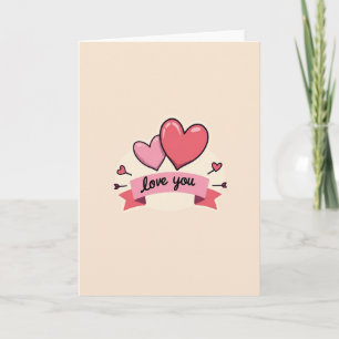 Hartelijke Liefde Je Hartjes Kaart