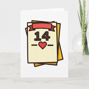 Hartelijke liefdeskaart dateren 14 kaart