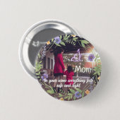 Hartelijke Moeder Knop Speld Ronde Button 5,7 Cm (Voorkant /achterkant)