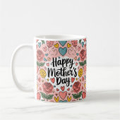 Hartelijke Moederdag geschenken en kunst Koffiemok (Links)
