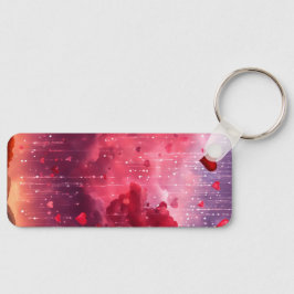 "Hartelijke momenten: Elegante Hart Sleutelhanger 